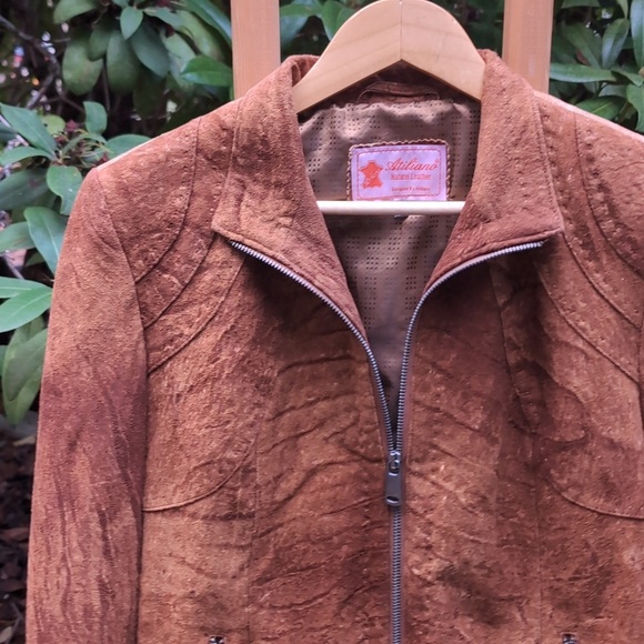 Vintage Jackets & Blazers - Vintage Atiliano 100% Genuine Leather Jacket